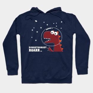 Cute Astronaut dinosaur. Hoodie